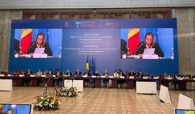 El discurs articulat per la ministra Trini Marín.